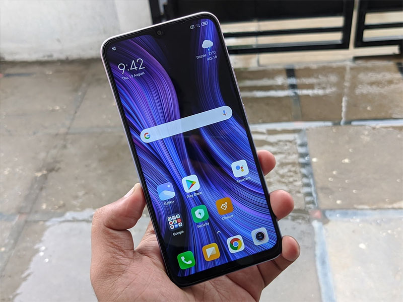 Màn hình hiển thị của Redmi 9 Prime Màn hình hiển thị của Redmi 9 Prime