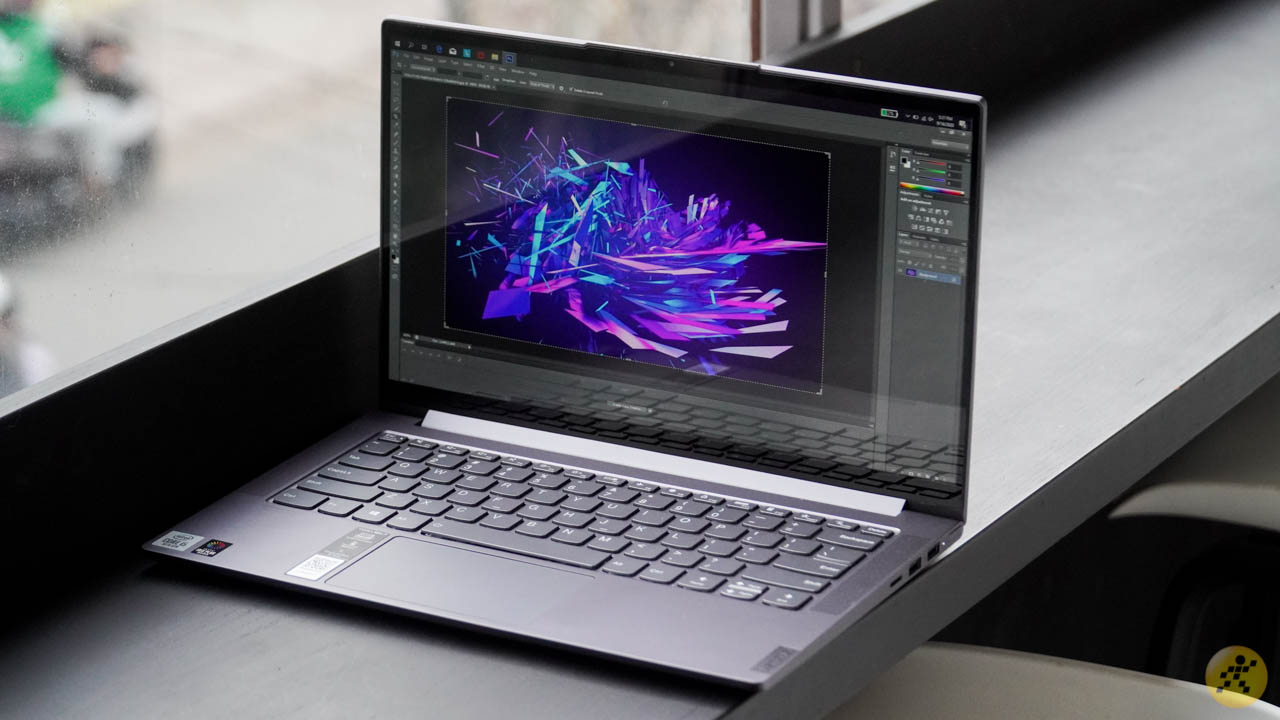 Lenovo Yoga Slim 7 cho khả năng xử lý đồ họa 2D mượt mà Lenovo Yoga Slim 7 cho khả năng xử lý đồ họa 2D mượt mà