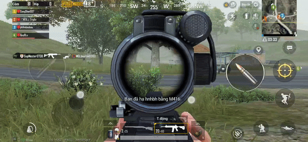 Test game PUBG Mobile trên Vsmart Aris