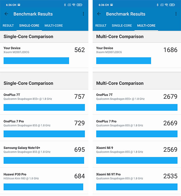 Đo CPU của POCO X3 NFC bằng Geekbench 5 Đo CPU của POCO X3 NFC bằng Geekbench 5