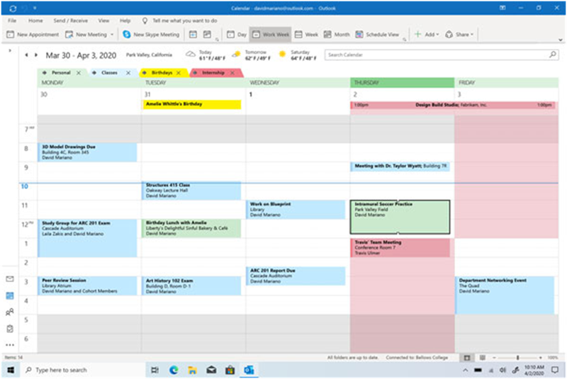 Tiết kiệm thời gian và tập trung vào nội dung quan trọng nhờ có Outlook Tiết kiệm thời gian và tập trung vào nội dung quan trọng nhờ có Outlook