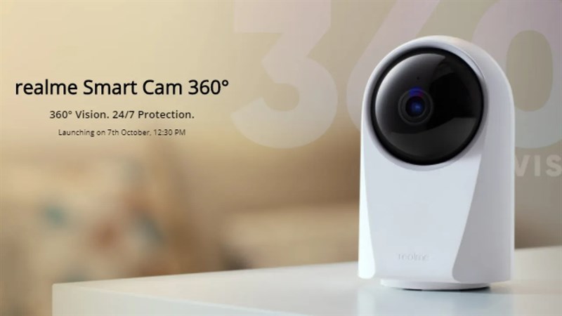 Realme xác nhận sẽ ra mắt camera an ninh Realme Smart Cam 360 độ vào ngày 7/10, cùng với Realme Buds Wireless Pro và Realme Buds Air Pro Realme xác nhận sẽ ra mắt camera an ninh Realme Smart Cam 360 độ vào ngày 7/10, cùng với Realme Buds Wireless Pro và Realme Buds Air Pro