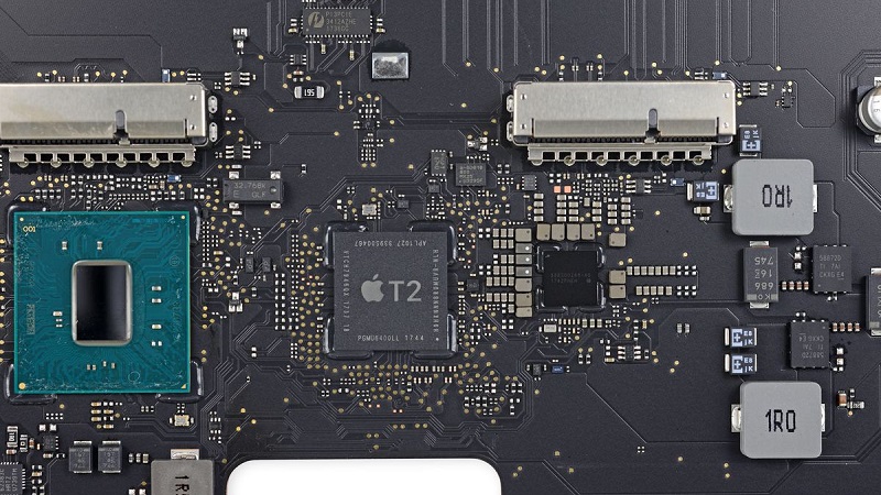 Con chip T2 của Apple Con chip T2 của Apple