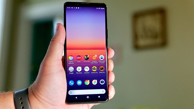 Thiết kế tổng thể của Xperia 5 Mark II
