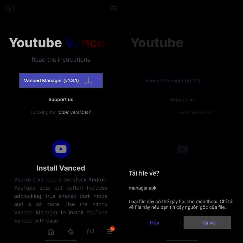 Nghe nhạc với Youtube Music Vanced trên Youtube không còn lo quảng cáo Nghe nhạc với Youtube Music Vanced trên Youtube không còn lo quảng cáo