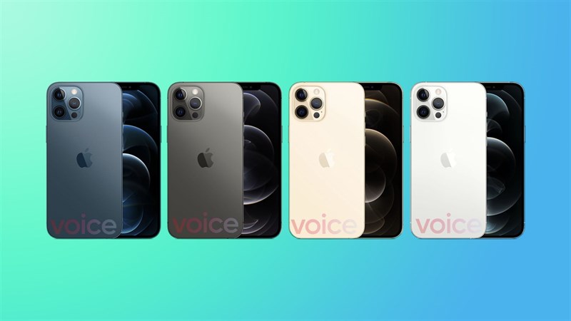 iPhone 12 Series lộ toàn màu sắc trước thềm ra mắt, bạn thấy sao? iPhone 12 Series lộ toàn màu sắc trước thềm ra mắt, bạn thấy sao?