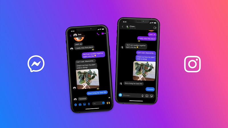 Messenger có logo và chủ đề trò chuyện mới như Tình yêu, Hallowen,... Messenger có logo và chủ đề trò chuyện mới như Tình yêu, Hallowen,...
