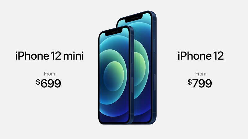 Khởi điểm của iPhone 12 vẫn chỉ là 699 USD, nhưng là phiên bản Mini