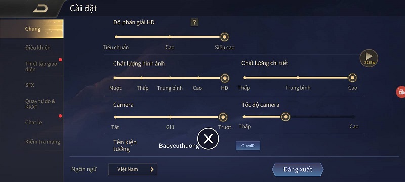 Bản tùy chỉnh cấu hình của Liên Quân Mobile trên Nokia 2.4 Bản tùy chỉnh cấu hình của Liên Quân Mobile trên Nokia 2.4