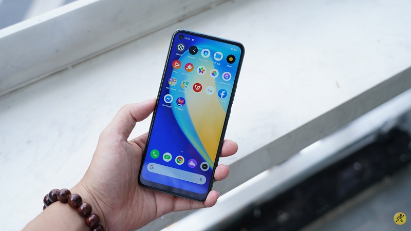 Realme UI được cài sẵn giao diện Realme UI dựa trên Android 10