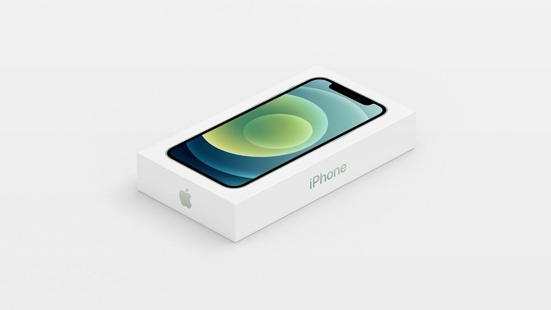 Hình ảnh hộp dựng của iPhone 12 mới Hình ảnh hộp dựng của iPhone 12 mới