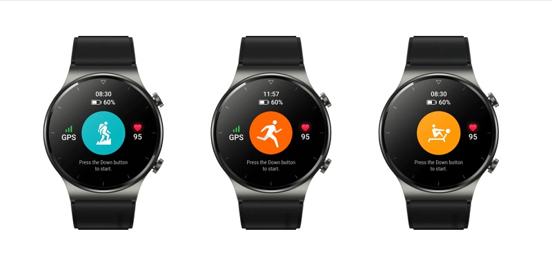 Huawei Watch GT2 Pro có nhiều chế độ tập luyện Huawei Watch GT2 Pro có nhiều chế độ tập luyện