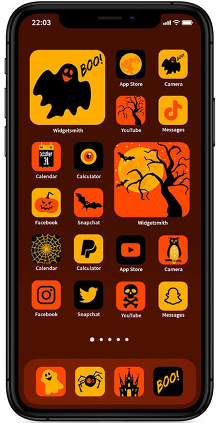 Cach-tuy-bien-giao-dien-iPhone-Halloween Cach-tuy-bien-giao-dien-iPhone-Halloween
