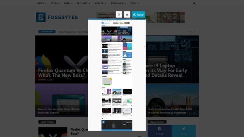Google Chrome sẽ có tính năng chụp màn hình cuộn trang, cùng chờ xem! Google Chrome sẽ có tính năng chụp màn hình cuộn trang, cùng chờ xem!