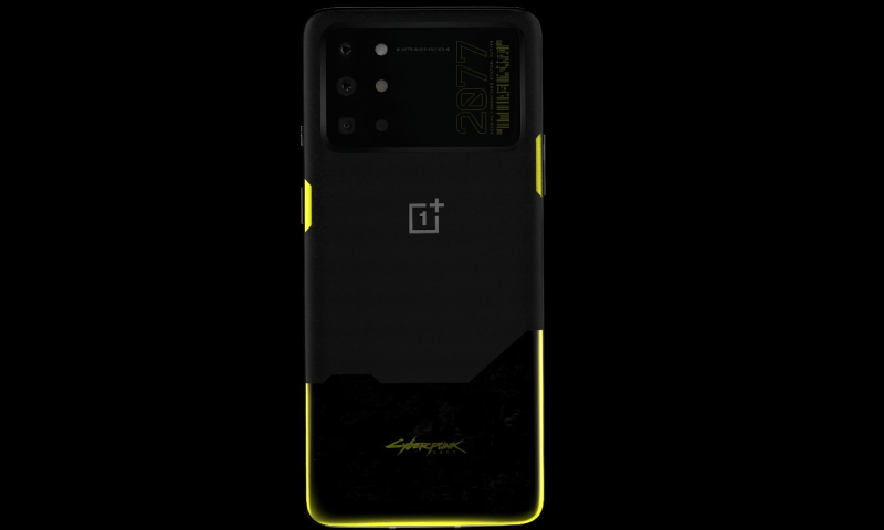 Thiết kế tổng thể của OnePlus 8T phiên bản Cyberpunk 2077 Thiết kế tổng thể của OnePlus 8T phiên bản Cyberpunk 2077