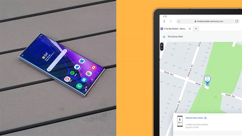 Tìm điện thoại Samsung bất cứ lúc nào kể cả khi không có mạng