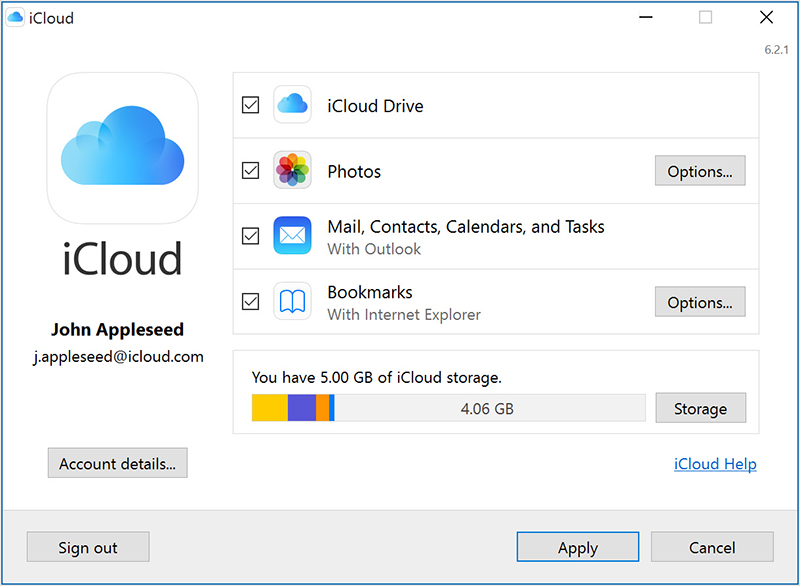 Apple cung cấp bộ nhớ 5GB miễn phí cho người dùng trên iCloud Apple cung cấp bộ nhớ 5GB miễn phí cho người dùng trên iCloud