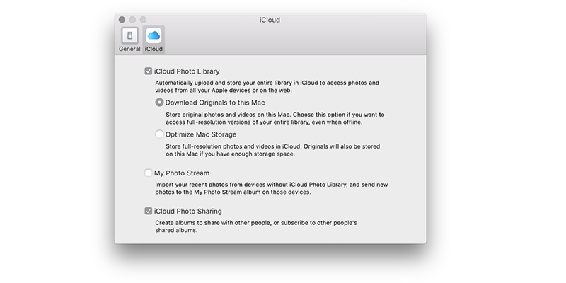 iCloud Photos là ứng dụng gốc có sẵn trên Mac. iCloud Photos là ứng dụng gốc có sẵn trên Mac.