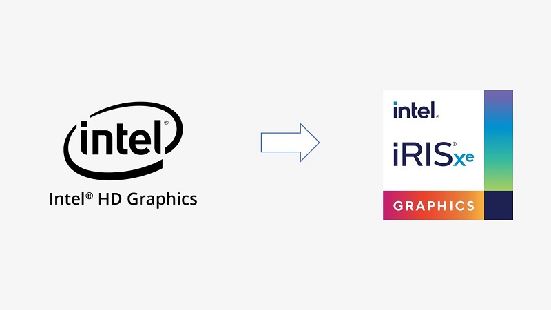 Từ UHD đến Iris Xe