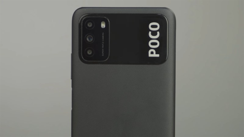 Cụm camera vô cùng nổi bật của POCO M3 Cụm camera vô cùng nổi bật của POCO M3