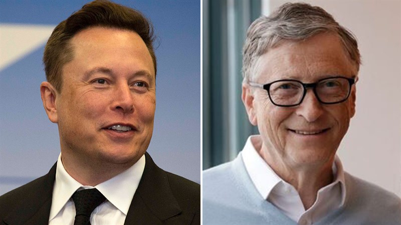 Elon Musk và Bill Gates Elon Musk và Bill Gates