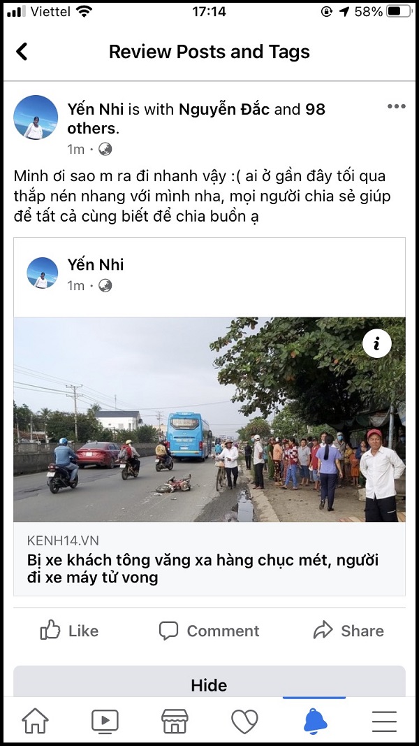 Cảnh báo lừa đảo: Mất tài khoản Facebook vì bị người lạ tag tên