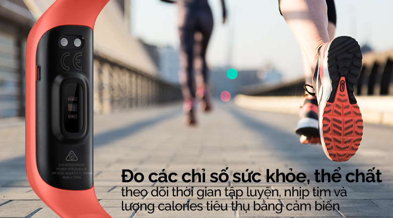 Galaxy Fit2 hỗ trợ nhiều tính năng sức khỏe