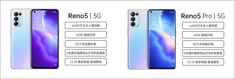 OPPO Reno5 và Reno5 Pro OPPO Reno5 và Reno5 Pro