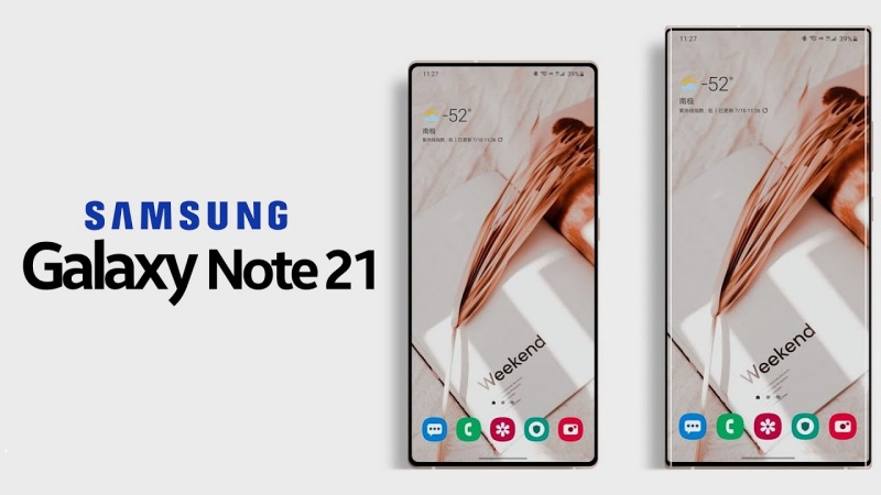 Concept Galaxy Note 21 với camera ẩn dưới màn hình Concept Galaxy Note 21 với camera ẩn dưới màn hình