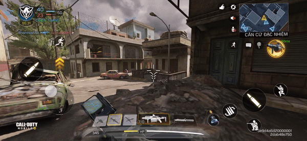 Test game Call Of Duty bằng iPhone 11