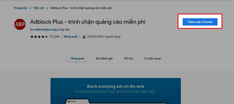 Hướng dẫn chặn quảng cáo