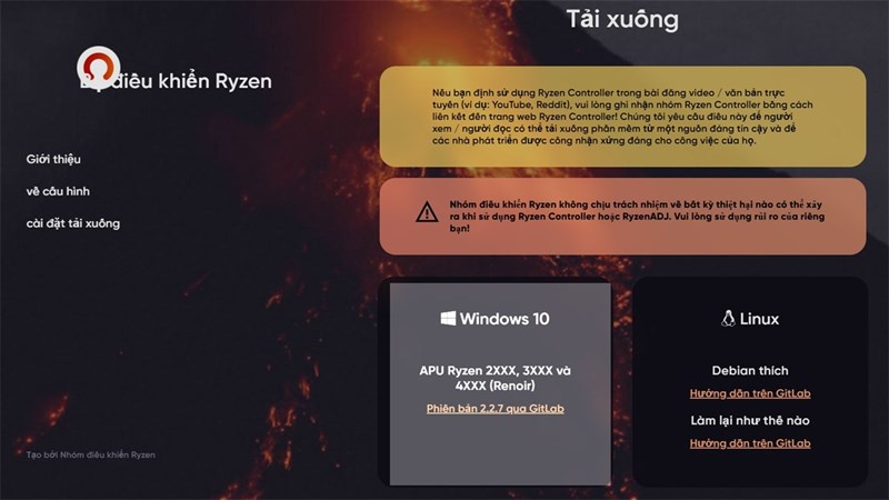 Nâng cao hiệu suất của Laptop AMD đơn giản với Ryzen Controller