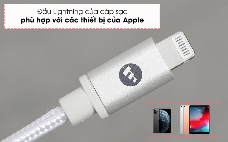 Cáp Type C - Lightning MFI 1m Mophie Cáp Type C - Lightning MFI 1m Mophie