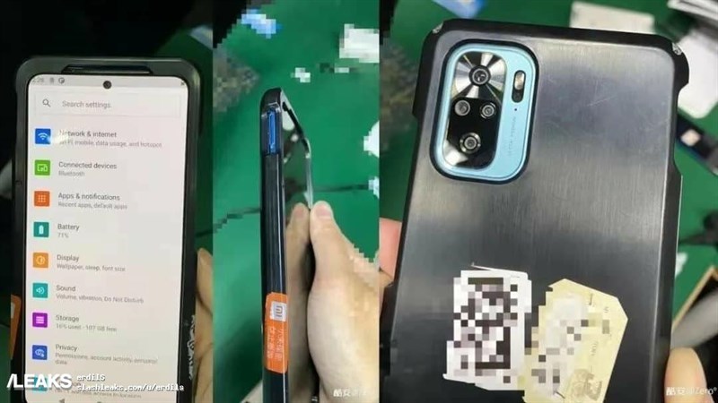 Redmi K40 lộ ảnh thực tế cho thấy có nhiều sự thay đổi về thiết kế so với thế hệ tiền nhiệm Redmi K30
