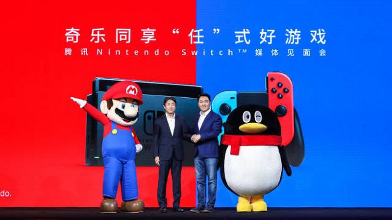 Nintendo và Tencent hợp tác