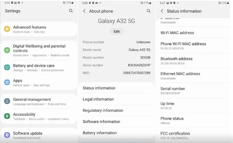 Galaxy A32 5G bị rò rỉ khi đạt chứng nhận FCC: Hỗ trợ sạc nhanh 15W Galaxy A32 5G bị rò rỉ khi đạt chứng nhận FCC: Hỗ trợ sạc nhanh 15W