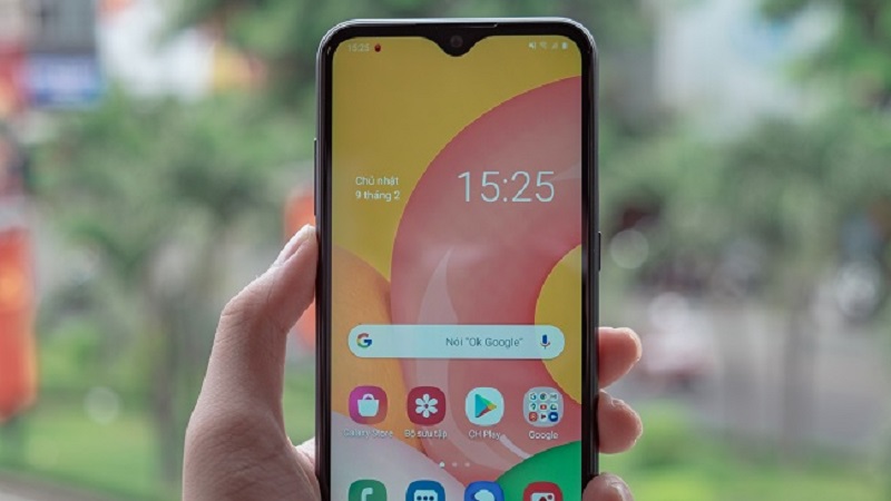 Mặt trước Galaxy A01 Mặt trước Galaxy A01
