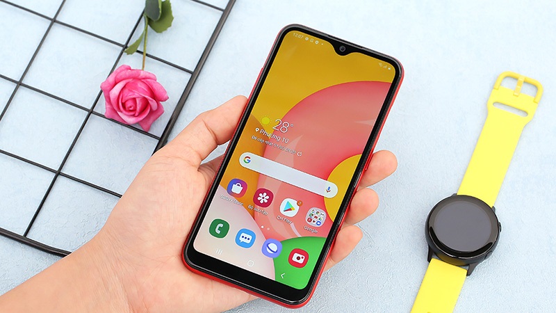 Hiển thị tốt trên Galaxy A01 Mặt trước Galaxy A01