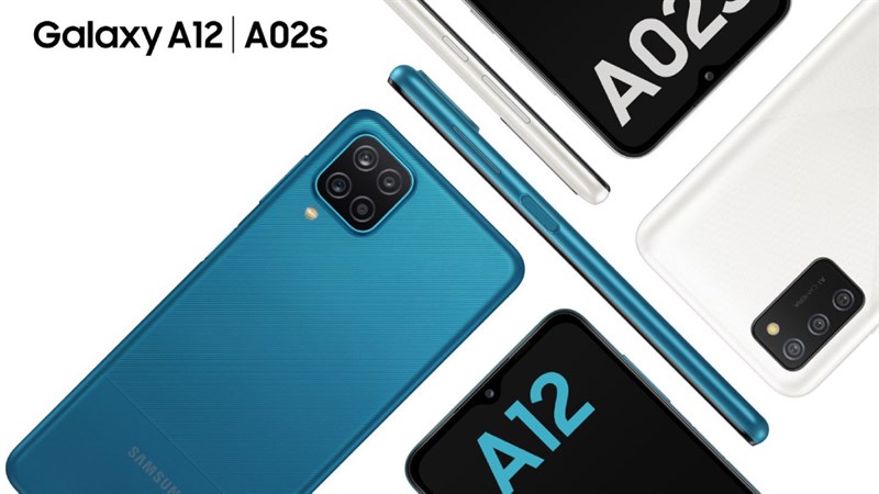 Samsung Galaxy A12 và Galaxy A02s vừa mới ra mắt