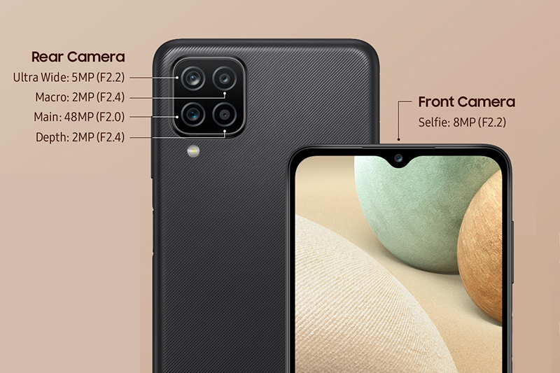 Cụm 4 camera của Samsung Galaxy A12