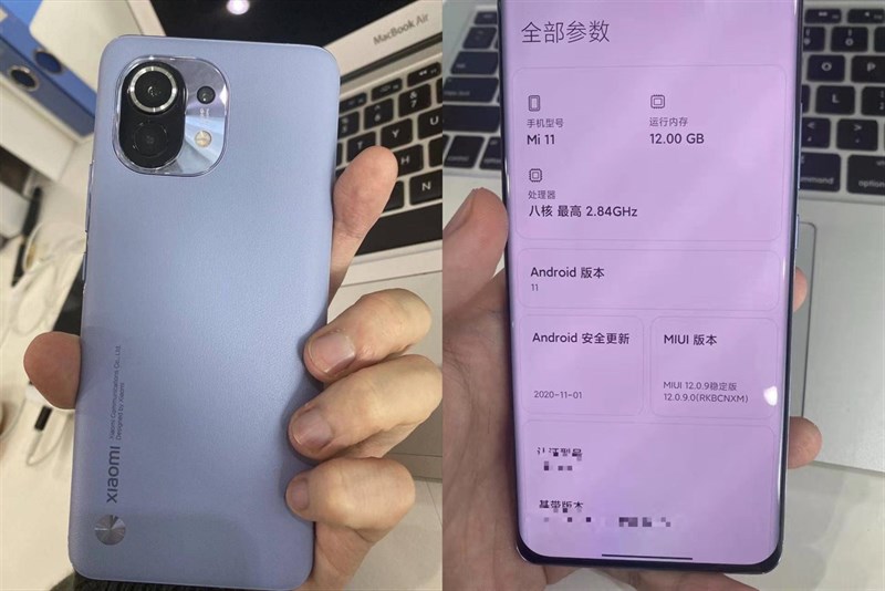 Xiaomi Mi 11 lộ ảnh trên tay ngoài đời thực, tiết lộ thiết kế và thông số cấu hình Xiaomi Mi 11 lộ ảnh trên tay ngoài đời thực, tiết lộ thiết kế và thông số cấu hình