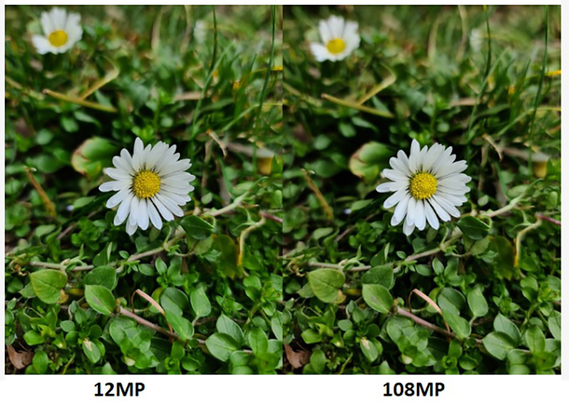 camera 108 mp vs 12 mp 5