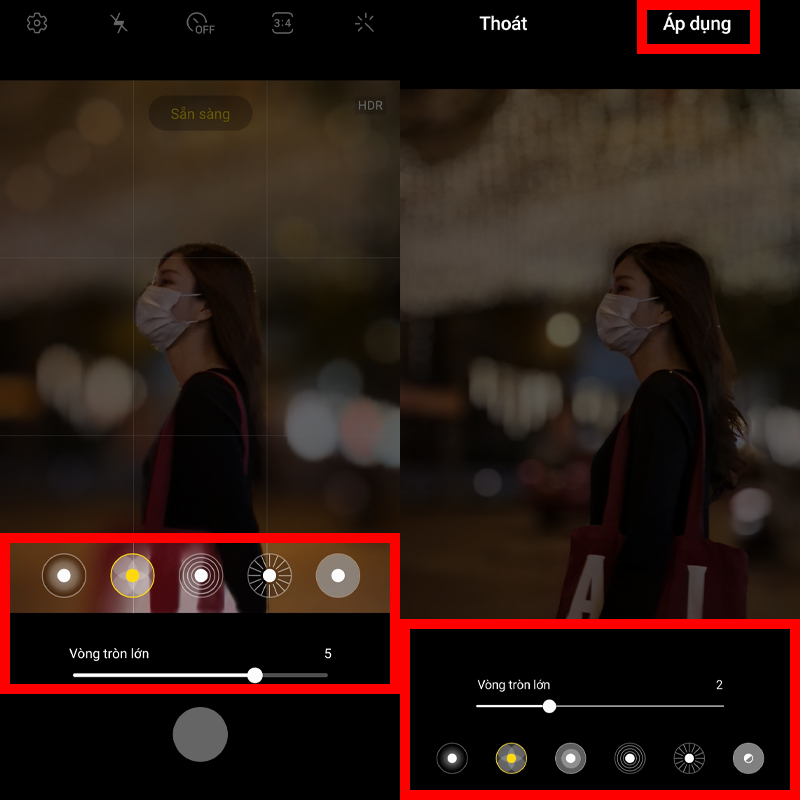 Chụp xóa phông Chụp xóa phông