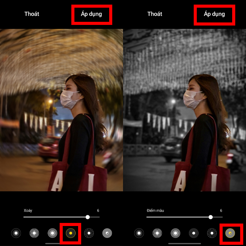 Hiệu ứng xóa phông Hiệu ứng xóa phông