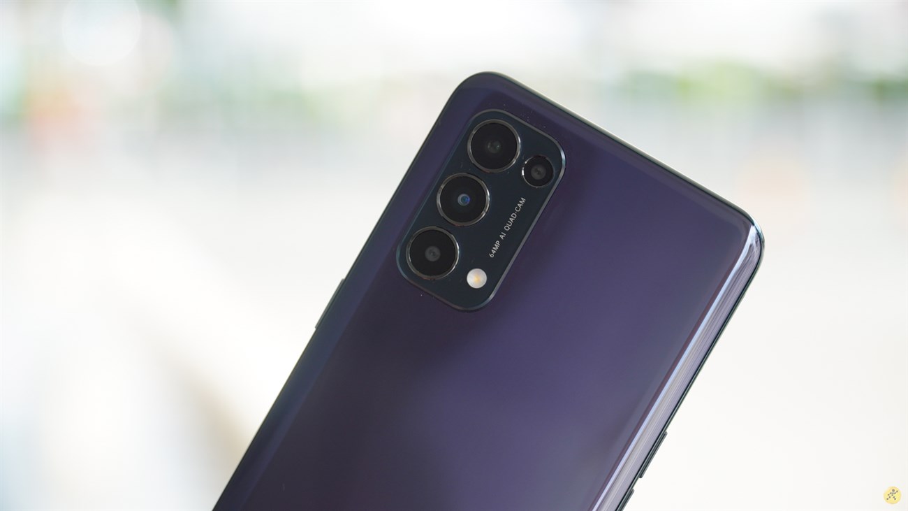 Thiết kế camera sau của OPPO Reno5 Thiết kế camera sau của OPPO Reno5