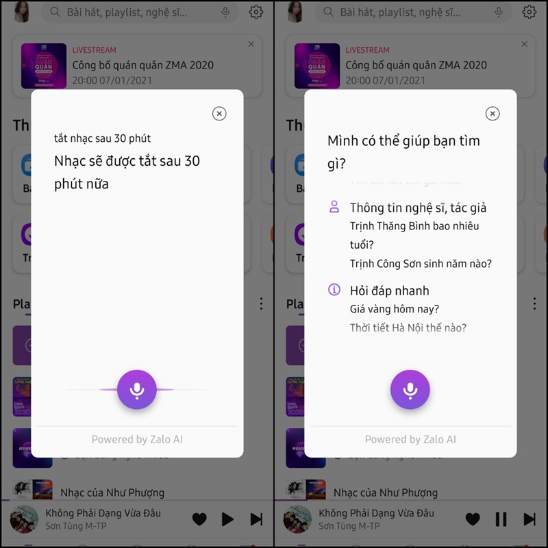 Cách sử dụng trợ lý ảo Kiki để điều khiển Zing MP3 tự động cực thông minh mà ít ai biết đến Cách sử dụng trợ lý ảo Kiki để điều khiển Zing MP3 tự động cực thông minh mà ít ai biết đến