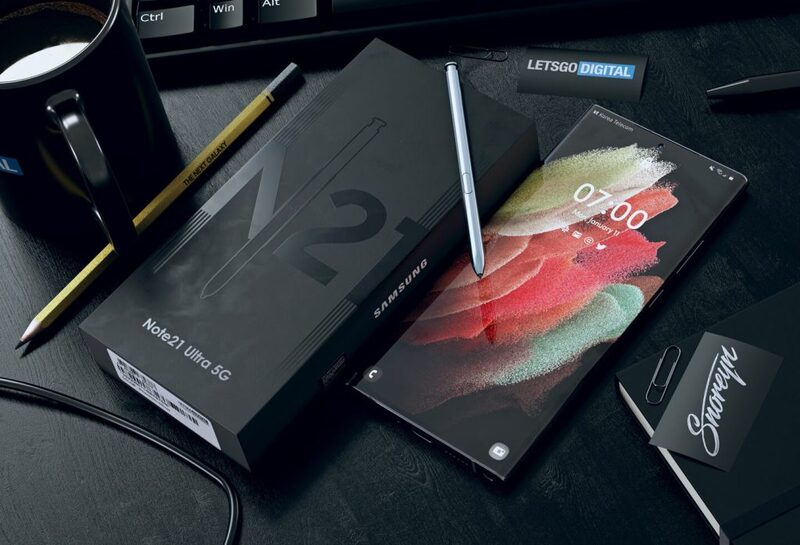 Ảnh concept Galaxy Note 21 Ultra