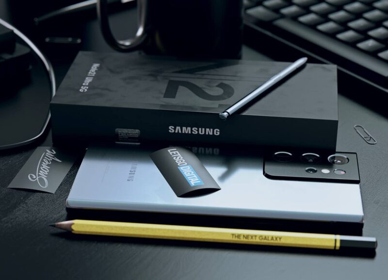 Ảnh concept Galaxy Note 21 Ultra