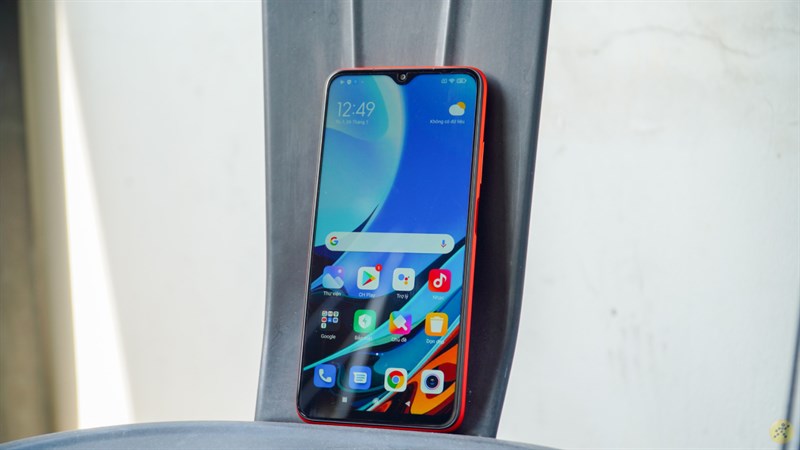 Màn hình của Redmi 9T cho hiển thị màu sắc trung thực