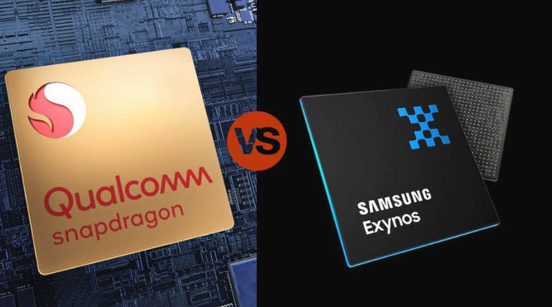 Cuộc chiến giữa Exynos và Snapdragon chưa hề có hồi kết. Nguồn: Grabthespotlight.